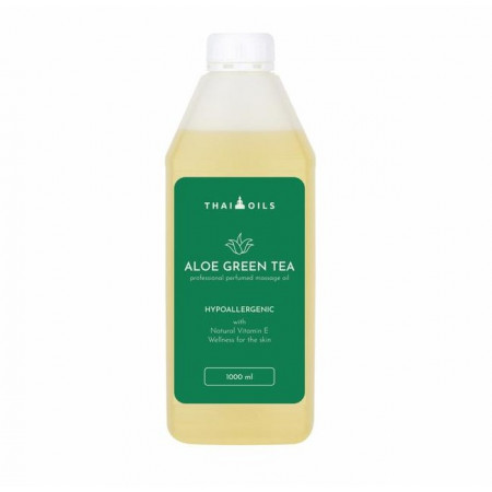 Массажное масло "Aloe Green Tea" Thai Oils, 1 литр Таиланд